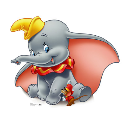 Advanced Graphics Dumbo Life-Size Cardboard Stand-Up | Wayfair